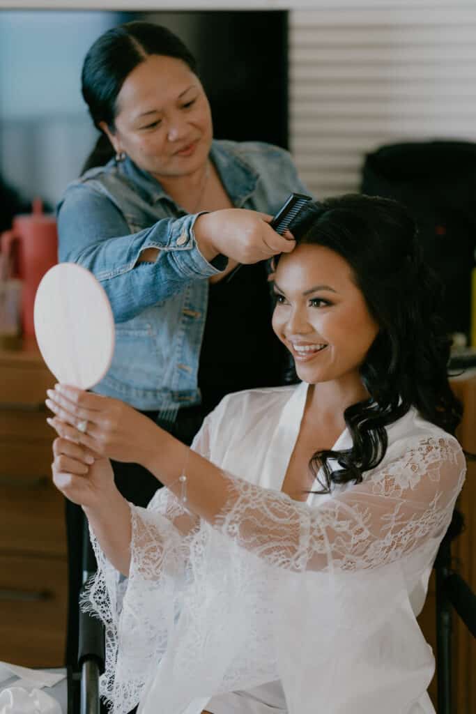 Hawaii Bridal hair makeup