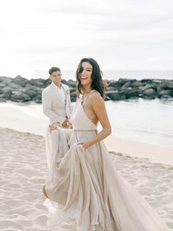 Bridal Hair Makeup Four Seasons Oahu