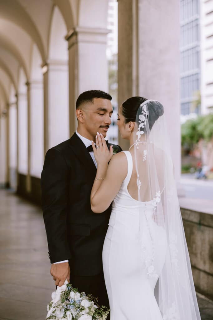 Bridal hair and makeup Hawaii Oahu