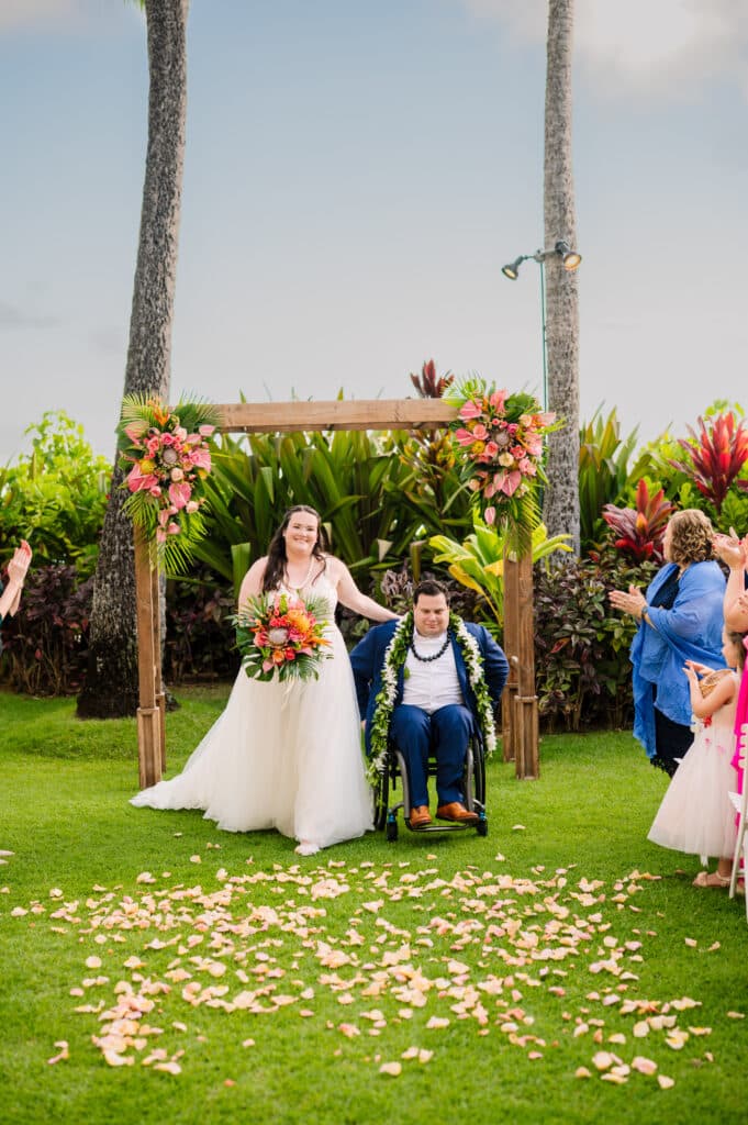 Hawaii Wedding hair and makeup