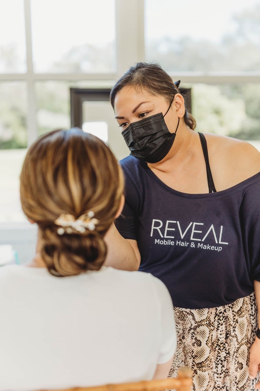 reveal hair and makeup