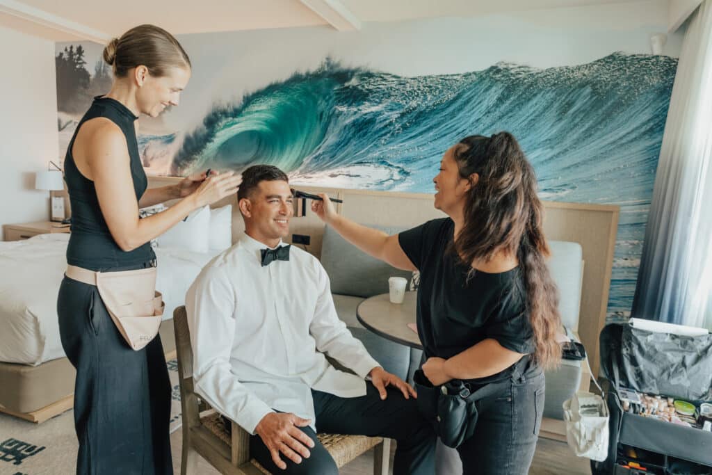 Guest Speaker Hair and Makeup at the Event