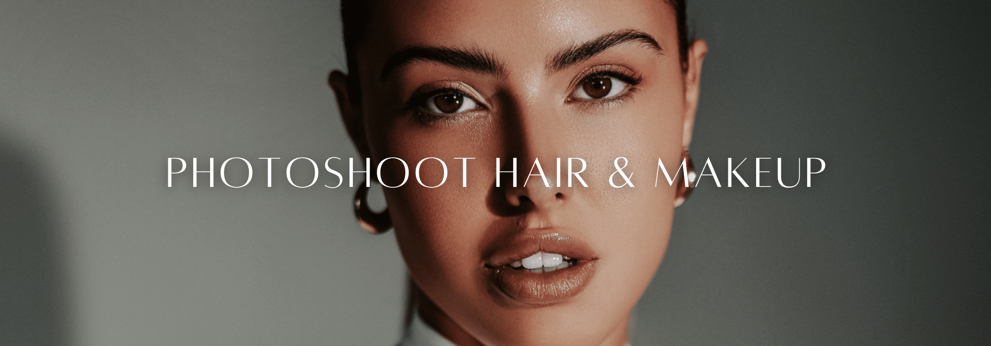 photoshoot hair and makeup