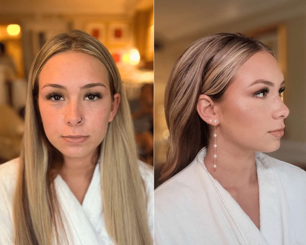 Before and After Makeup