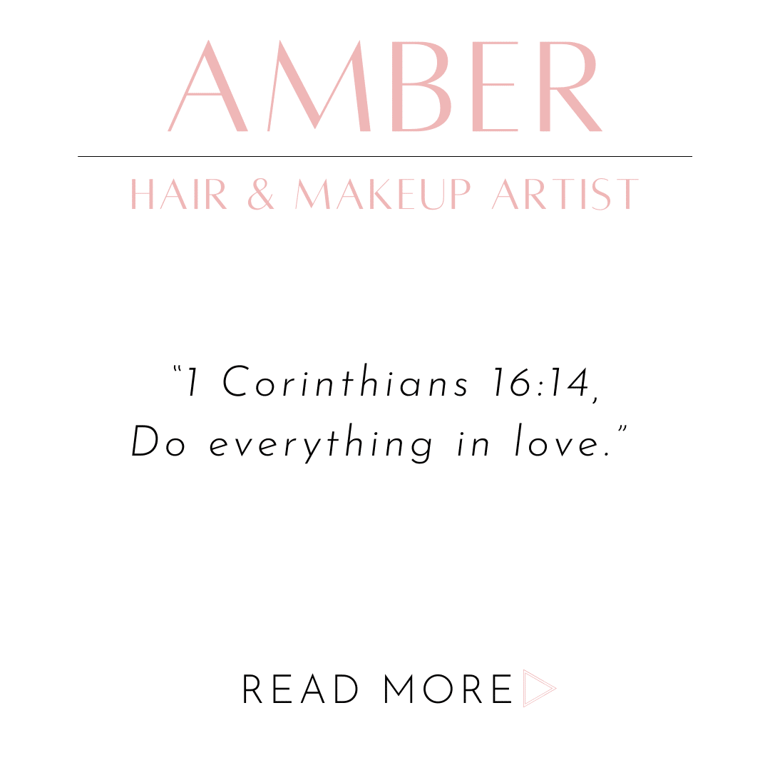 Amber's quote: Do everything in love