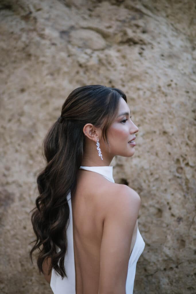 Malibu California Bridal hair and makeup