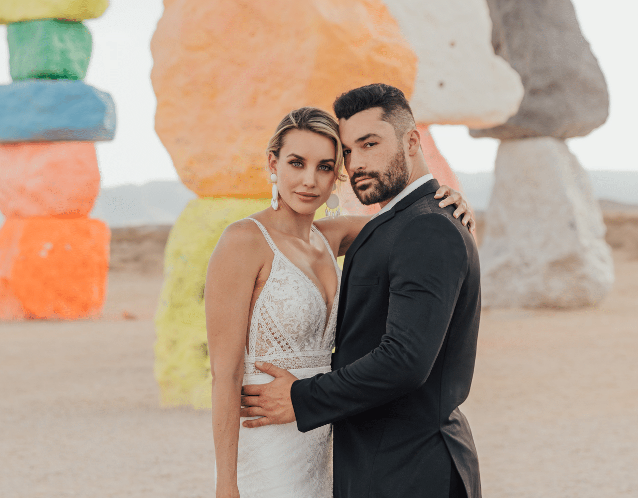 Las Vegas Bride and Groom